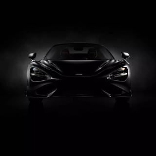 McLaren 765LT black wallpaper