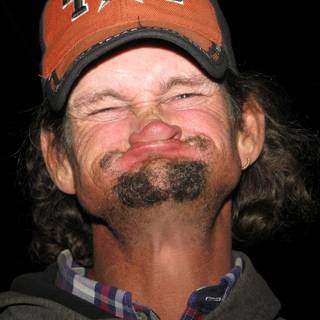 Funny guys face wallpaper