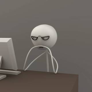 Funny guys face wallpaper