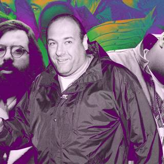 Funny guys face wallpaper