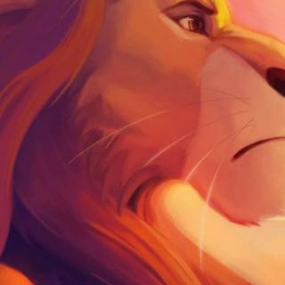 Mufasa phone wallpaper