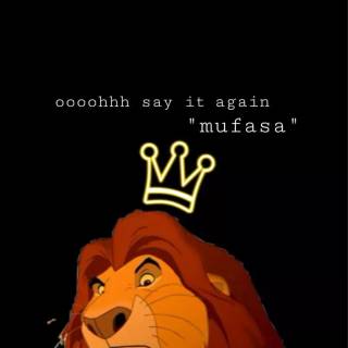 Mufasa phone wallpaper