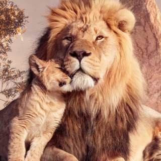 Mufasa phone wallpaper