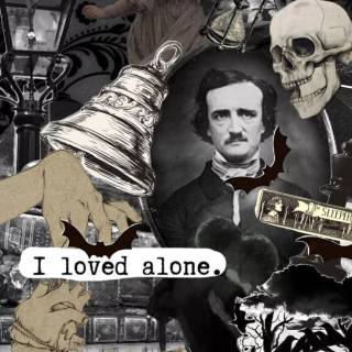 Alone Edgar Allan Poe wallpaper