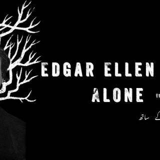 Alone Edgar Allan Poe wallpaper
