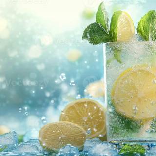 Refreshing mint wallpaper