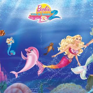 Barbie at the beach wallpaper