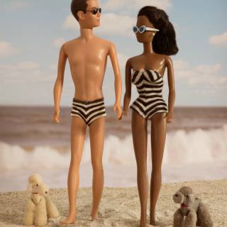 Barbie at the beach wallpaper