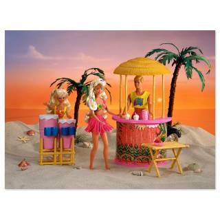 Barbie at the beach wallpaper