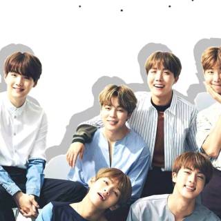 Funny BTS lock screen wallpaper