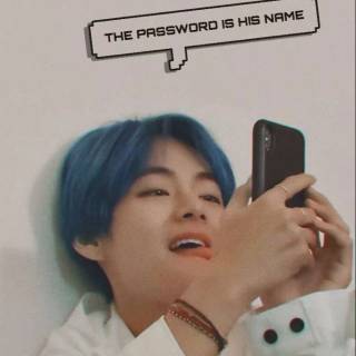 Funny BTS lock screen wallpaper