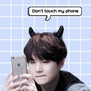 Funny BTS lock screen wallpaper
