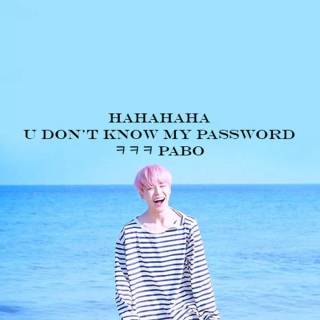 Funny BTS lock screen wallpaper