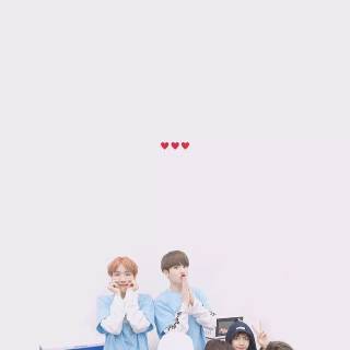 Funny BTS lock screen wallpaper