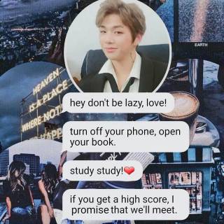 Funny BTS lock screen wallpaper