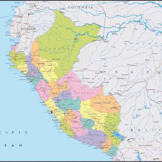 Maps of Peru wallpaper