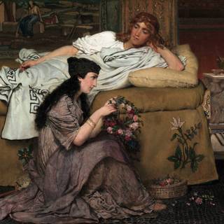 Lawrence Alma-Tadema wallpaper