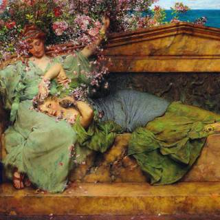 Lawrence Alma-Tadema wallpaper