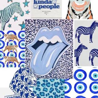 Preppy friends wallpaper