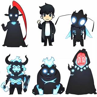 Solo Leveling Chibi wallpaper