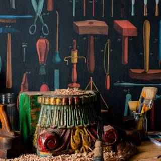 Hand tools wallpaper