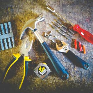 Hand tools wallpaper