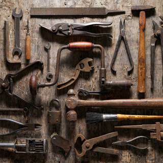 Hand tools wallpaper