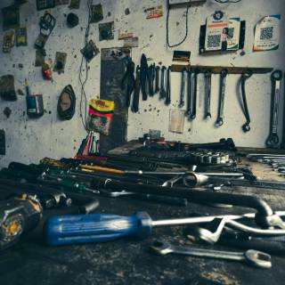 Hand tools wallpaper