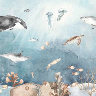 Underwater creatures wallpaper