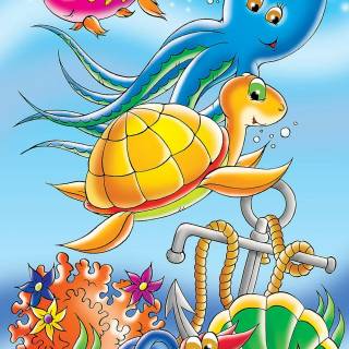 Underwater creatures wallpaper