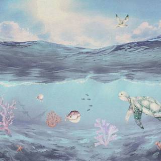 Underwater creatures wallpaper