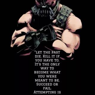Bane quotes wallpaper