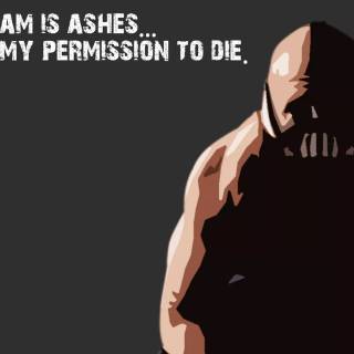 Bane quotes wallpaper