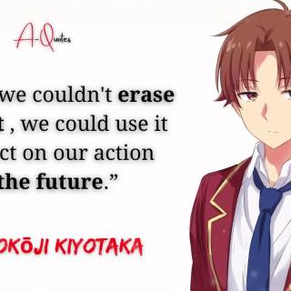 Ayanokoji quotes wallpaper