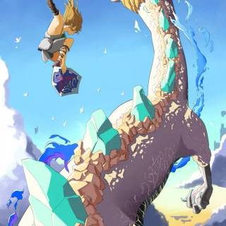 The Legend of Zelda dragon wallpaper