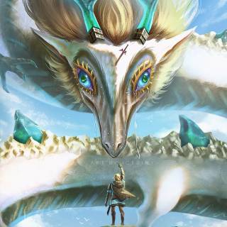 The Legend of Zelda dragon wallpaper