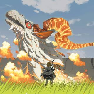 The Legend of Zelda dragon wallpaper
