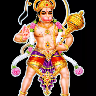 Hanuman standing wallpaper
