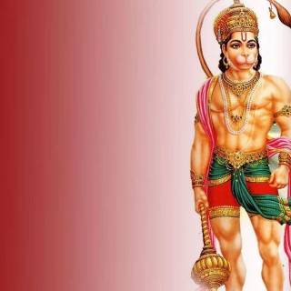 Hanuman standing wallpaper