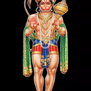 Hanuman standing wallpaper
