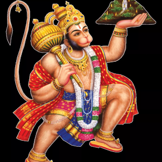 Hanuman standing wallpaper