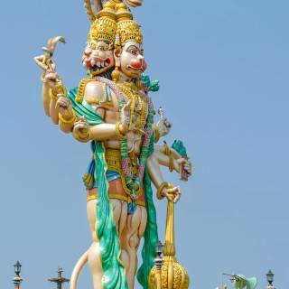 Hanuman standing wallpaper