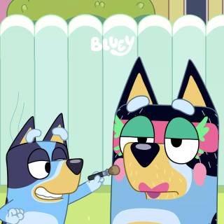 Funny Bluey wallpaper