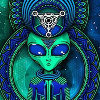 Alien mobile wallpaper