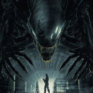 Alien iPhone wallpaper