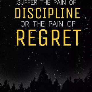 Discipline motivation wallpaper