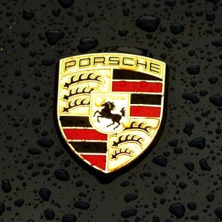 Porsche 4k logo wallpaper