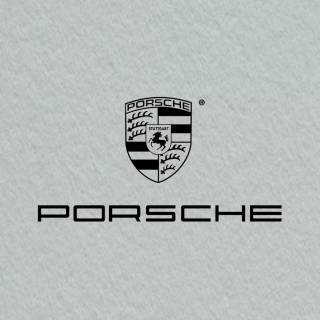 Porsche black and white wallpaper
