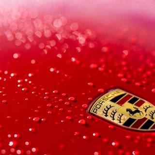 Porsche 4k logo wallpaper