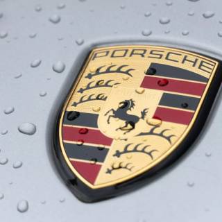 Porsche 4k logo wallpaper